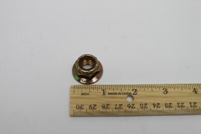 NUT, HEX, NYLOCK, 1/2-13 UNC, ZN