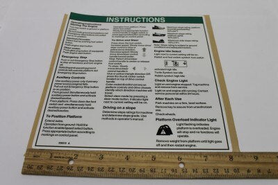 DECAL,INST,OPER INST,SB,AUS