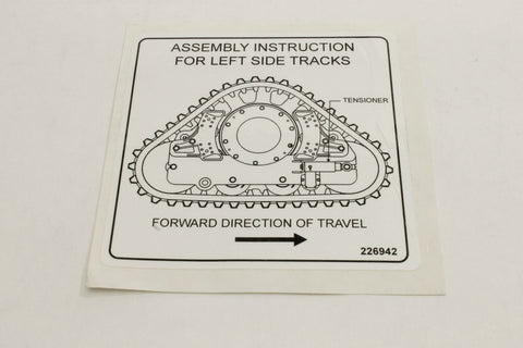 DECAL,LABEL,ASSY INSTALL,L