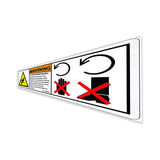 DECAL,WARN,AVOID INJURY