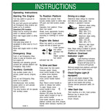 DECAL,OPERATING INSTRUCTIONS