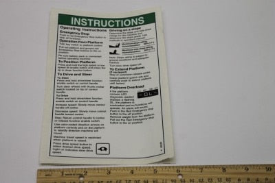 DECAL,INST,OP,PLAT,GR,AUS