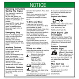 DECAL,OPERATING INSTRUCTIONS