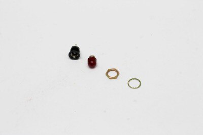 SOCKET,IND.LITE,W/RED LENS***