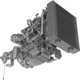 ENGINE ASSY,DEUTZ,TCD 3.6,T4I
