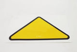 DECAL,TRIANGLE,YELLOW