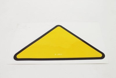 DECAL,TRIANGLE,YELLOW