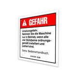 DECAL, TIP OVER HAZARD
