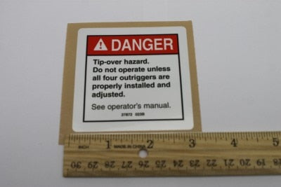 DECAL,TIP OVER HAZARD