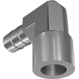 HOSE END,BARBED,RIGID,90DEG6-6