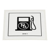 DECAL,LABEL,UNLEADED GAS ONLY
