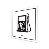 DECAL,LABEL,UNLEADED GAS ONLY