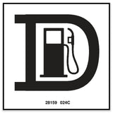 DECAL,LABEL,DIESEL FUEL