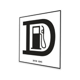 DECAL,LABEL,DIESEL FUEL