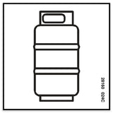 DECAL,LABEL,LIQUID PROPANE