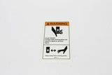DECAL,WARN,CRUSH HAZARD HAND