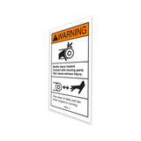 DECAL,WARNING,CRUSHING