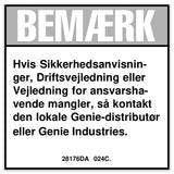 DECAL, NOTICE, MANUAL NOT HERE, DA