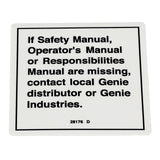 DECAL,LABEL,MANUAL NOT HERE