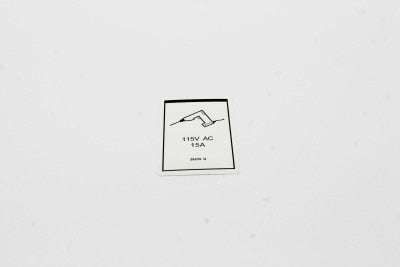 DECAL, POWER TO PLATFORM 115V**