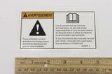 WARN,FAILURE READ MANUAL