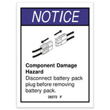 DECAL,NOTICE,BATTERY CABLES