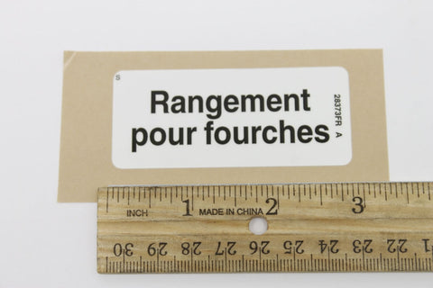 DECAL,FORK LIFT POCKET