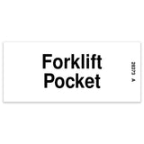 DECAL,FORK LIFT POCKET