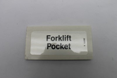 DECAL,FORK LIFT POCKET