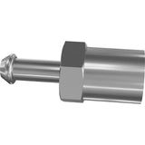 HOSE END,MALE.25 X .25 MPT***