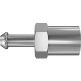 HOSE END,MALE.25 X .25 MPT***