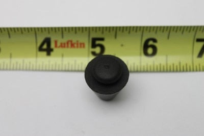 BUMPER,RUBBER,1TALL X 3/8DIA