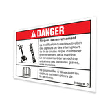 DECAL,DANGER-TIP OVR,LIMSWITCH