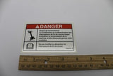 DECAL,DANGER-TIP OVR,LIMSWITCH