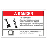 DECAL,DANGER DO NOT ALTER SWTC