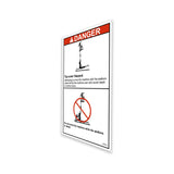 DECAL,DANGER,TIP-OVER HAZARD