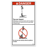 DECAL,DANGER,TIP-OVER HAZARD