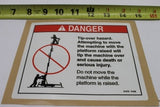DECAL,DANGER,TIP-OVER HAZARD