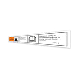 DECAL,WARNING,FAILURE TO READ