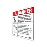 DECAL,DANGER,TIP-OVER BATTERY