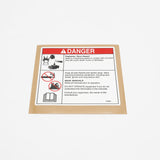 DECAL,DANGER,BATTERY SAFETY***