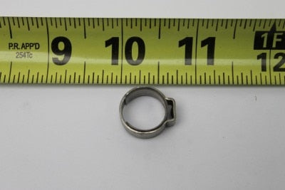 CLAMP,HOSE,1 EAR, 9/16