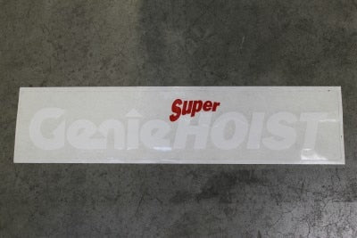 DECAL,LOGO,HOIST SUPER