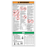 DECAL,OPERATING INSTRUCT. SL2