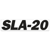 DECAL,MODEL HEIGHT SL20