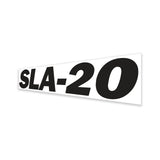 DECAL,MODEL HEIGHT SL20