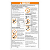 DECAL,DANGER,GEN SAFETY RULES