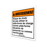 DECAL,WARNING,FALL HAZARD