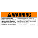 DECAL,SILENT WINCH
