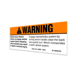 DECAL,SILENT WINCH